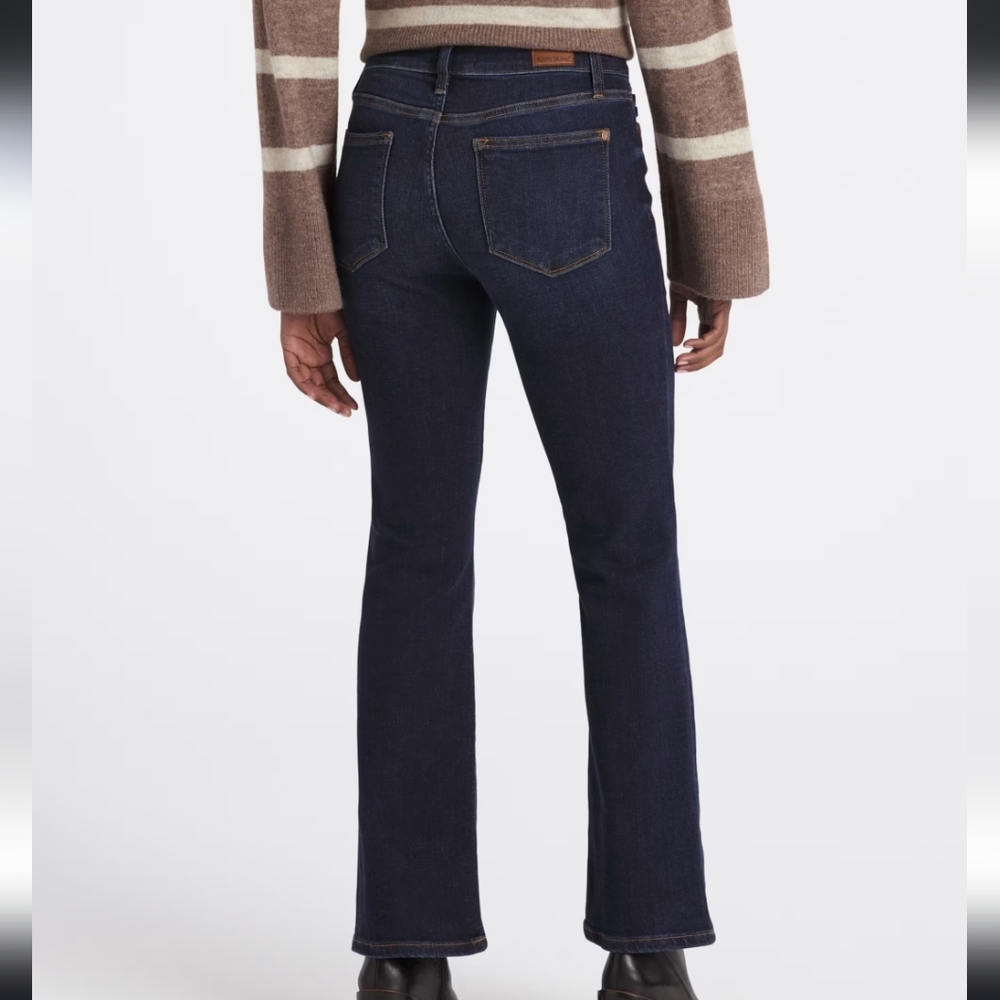 Judy Blue Dark Indigo Flare Jeans - Picture 2 of 16